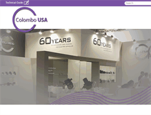 Tablet Screenshot of colombospindles.com